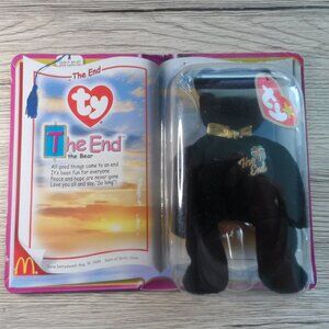 2000 TY McDonald's Teenie Beanie Baby "The End The Bear"